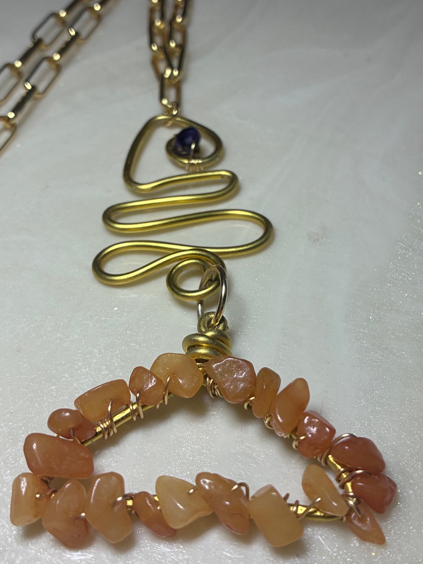 Amethyst Sea-Gazer Necklace