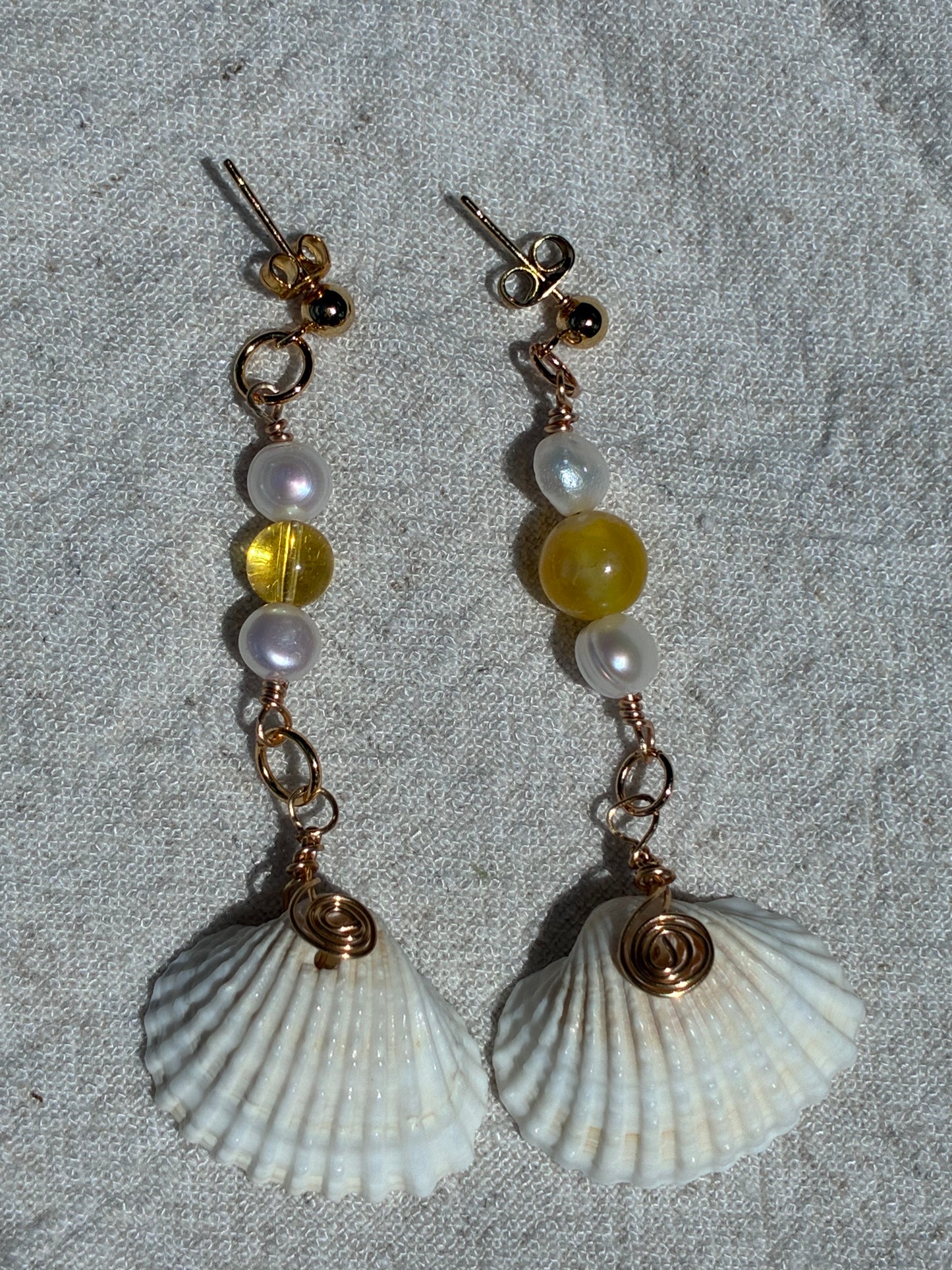 Sun-kissed Shore Dangles
