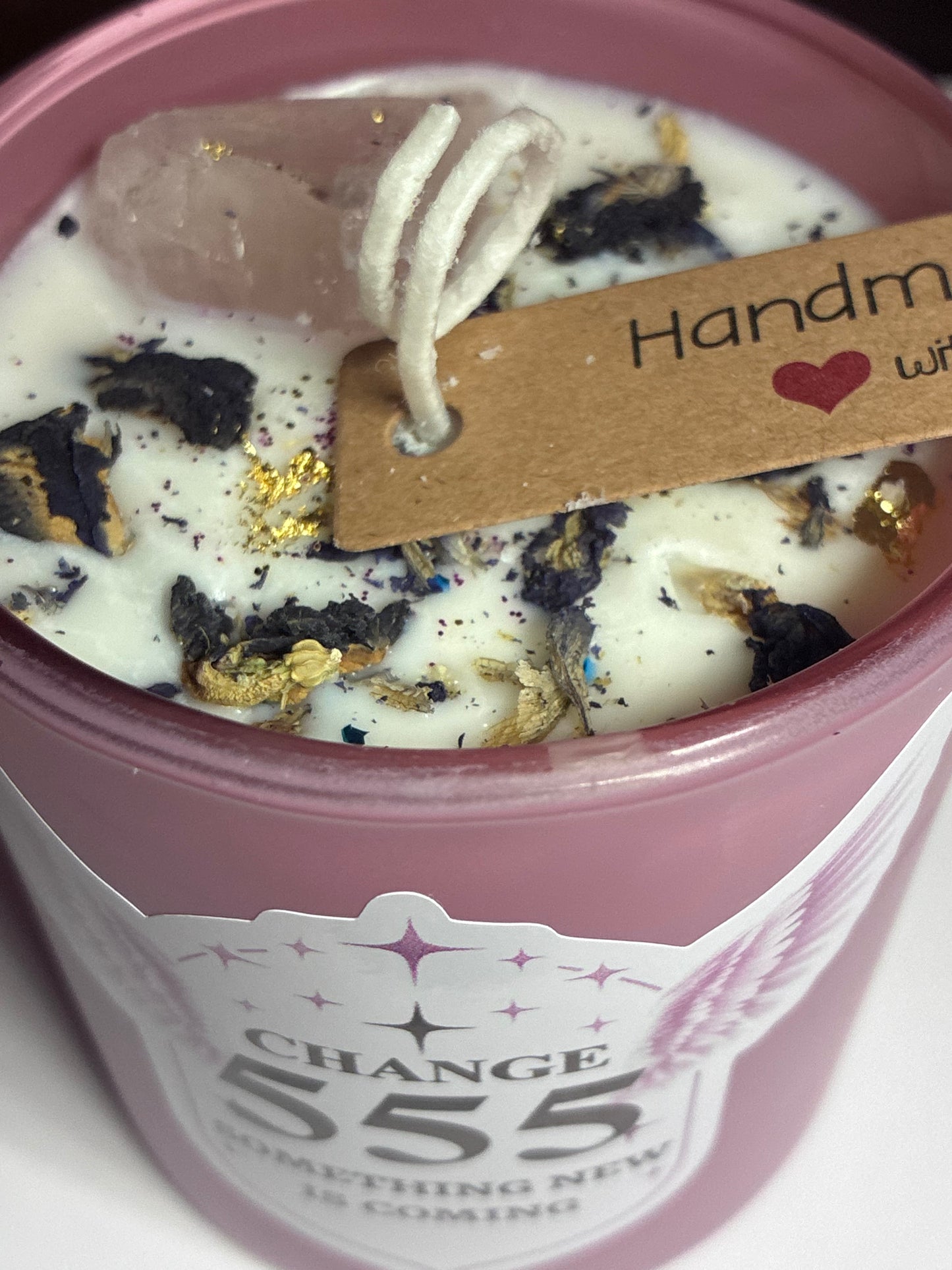 555 Manifestation Candle