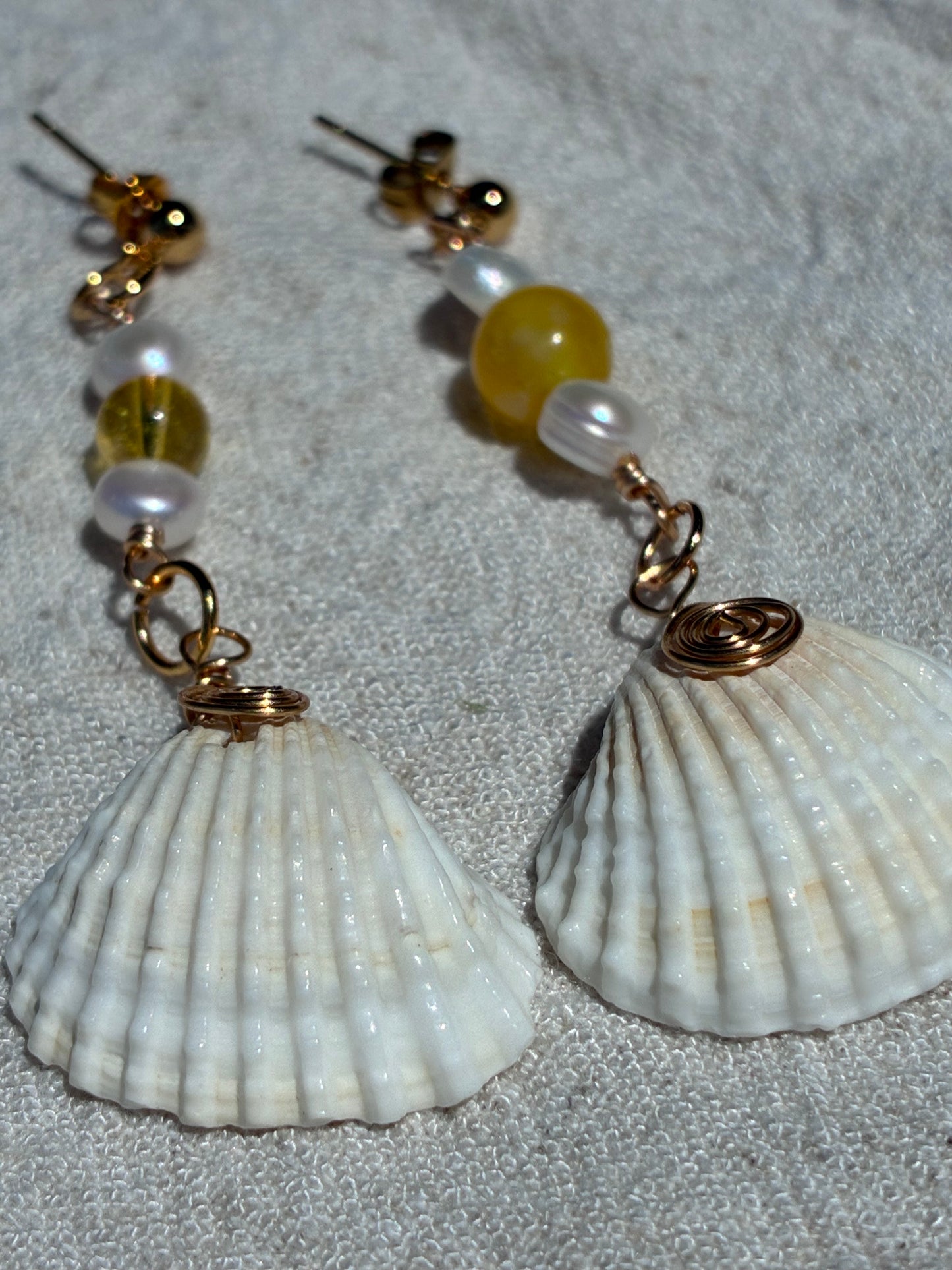 Sun-kissed Shore Dangles
