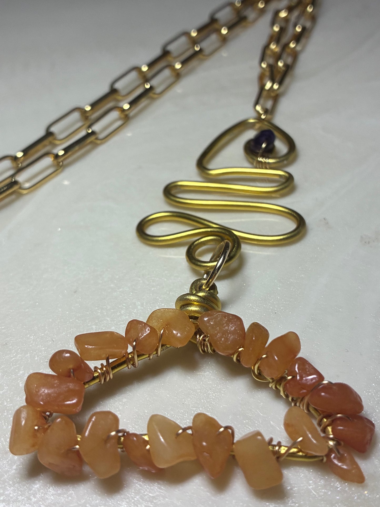 Amethyst Sea-Gazer Necklace