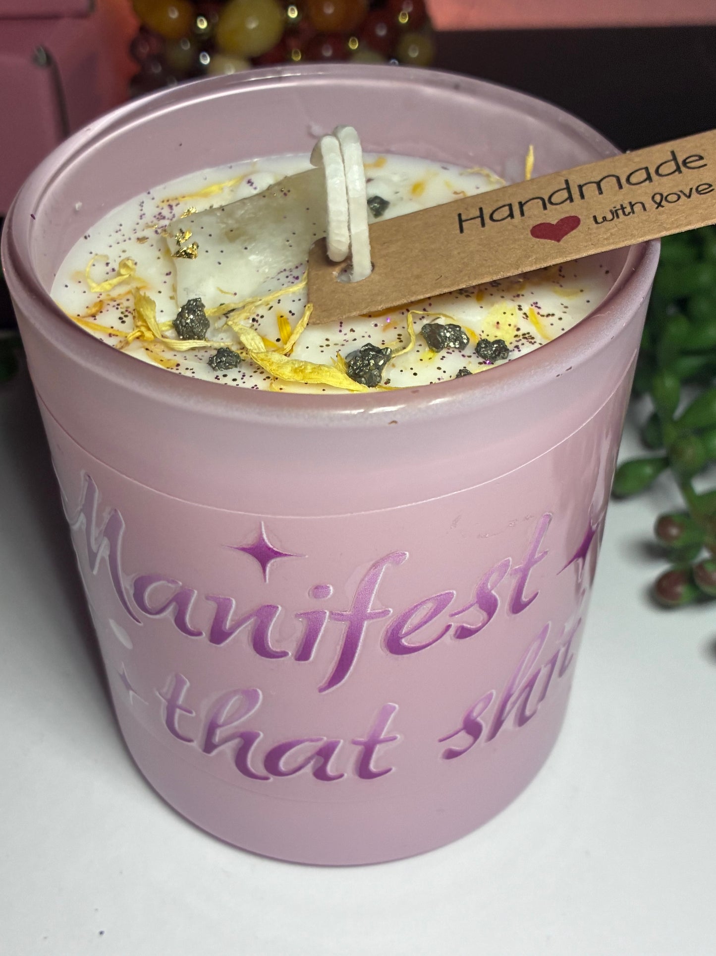 Manifest that Shit Candle