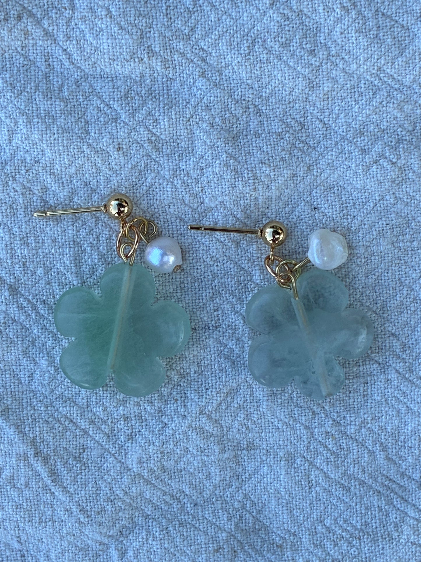 Pastel Petals Mermaid Dangles