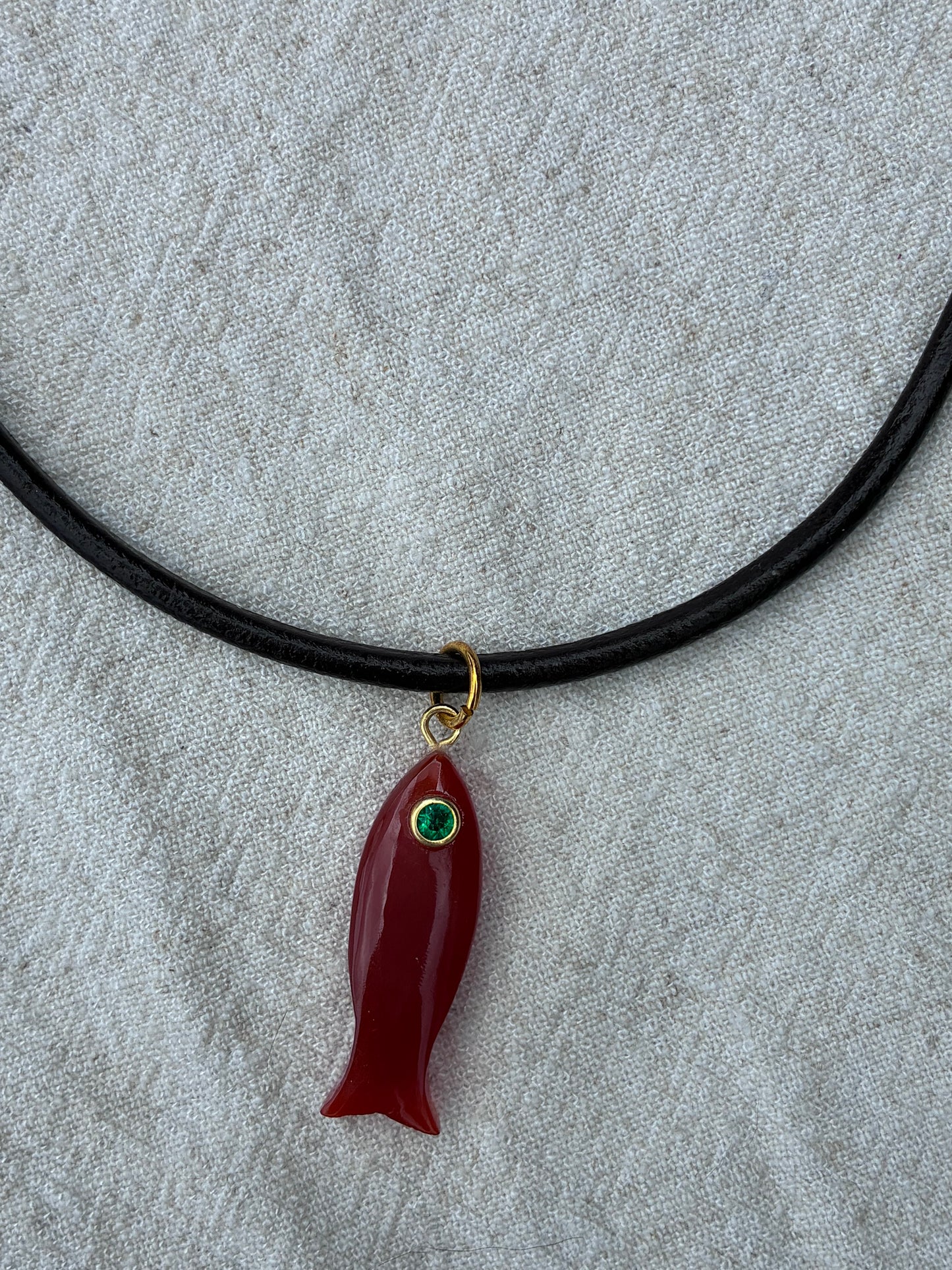 The Sacred Firefish Amulet Choker