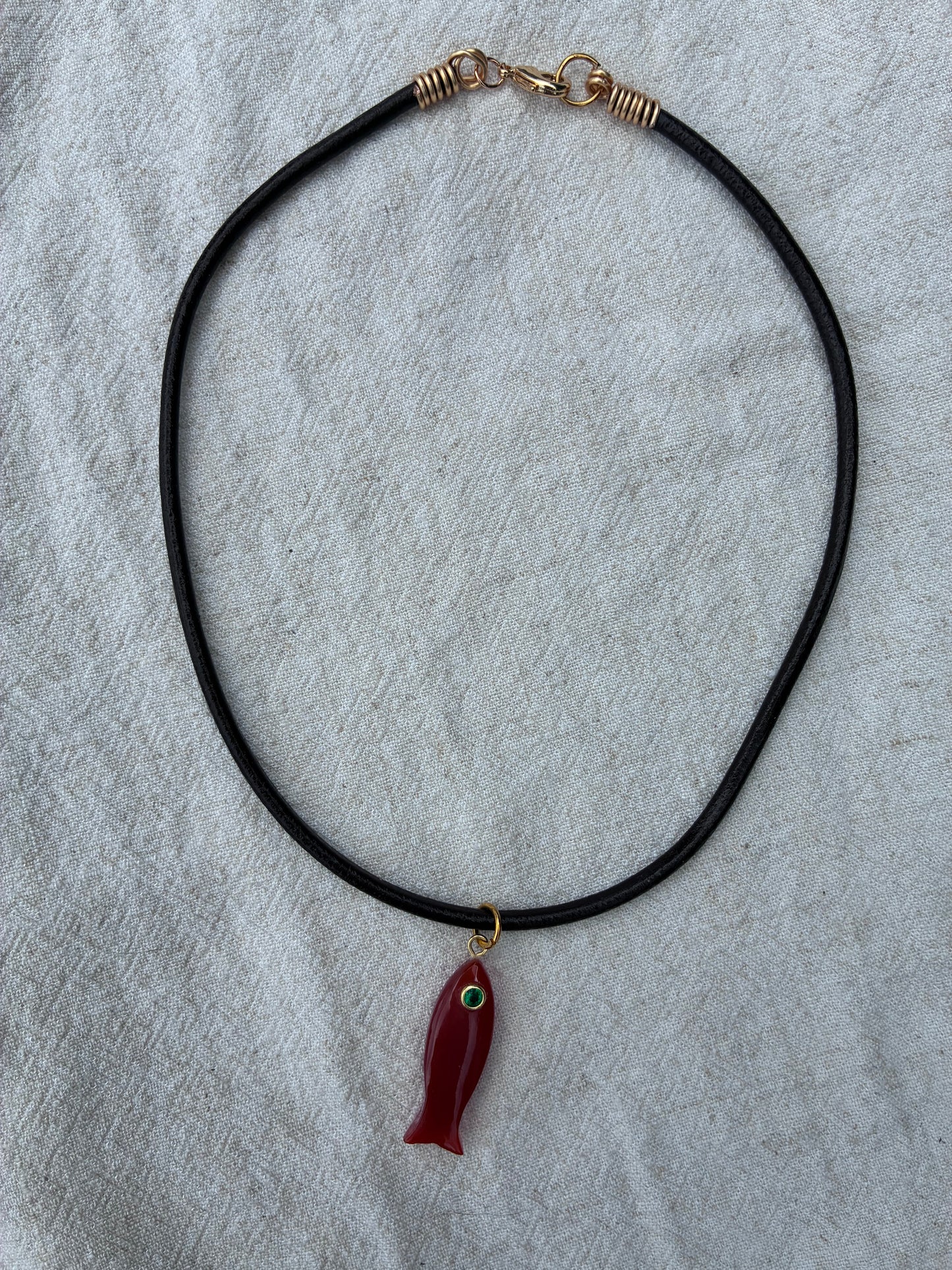 The Sacred Firefish Amulet Choker