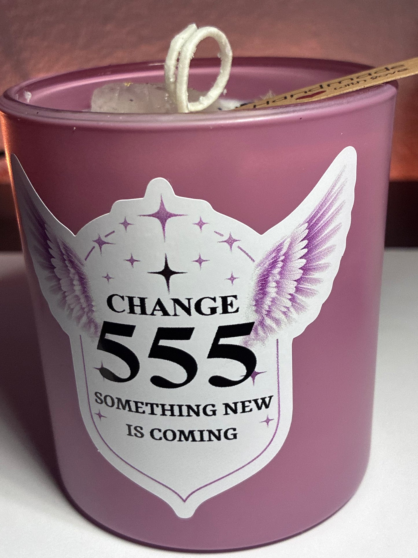 555 Manifestation Candle