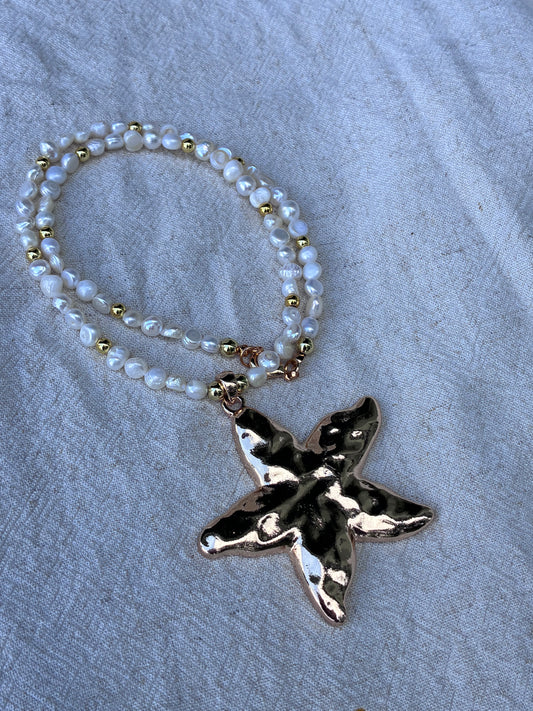 The Celestial Siren Starfish Necklace