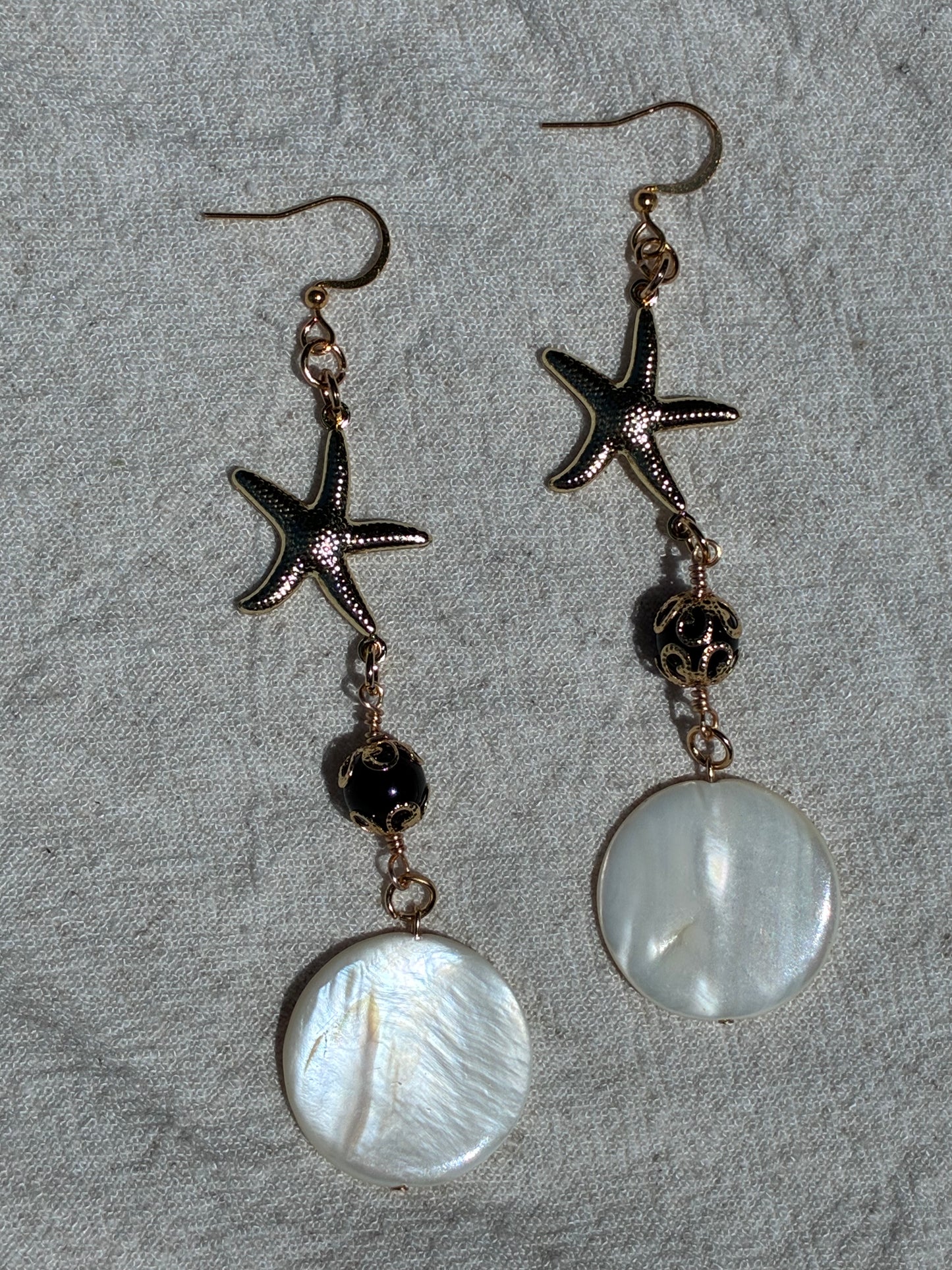 Midnight Mermaid Starfish Dangle