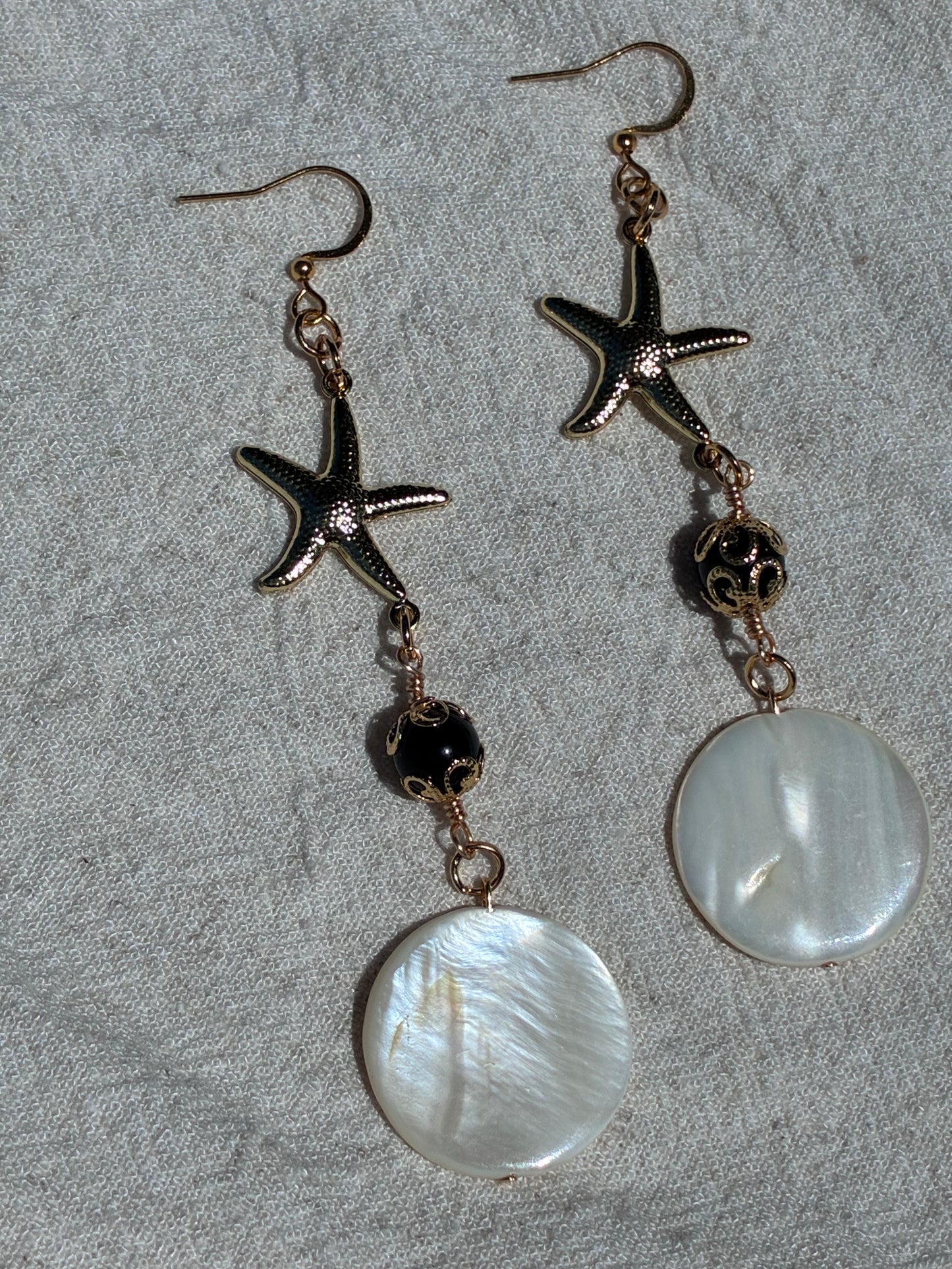 Midnight Mermaid Starfish Dangle