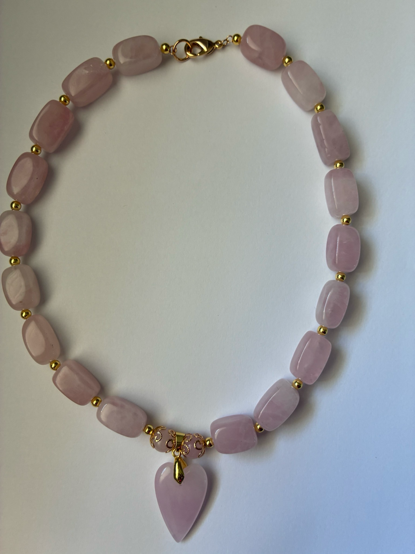 Princess Rosie Quartz Necklace