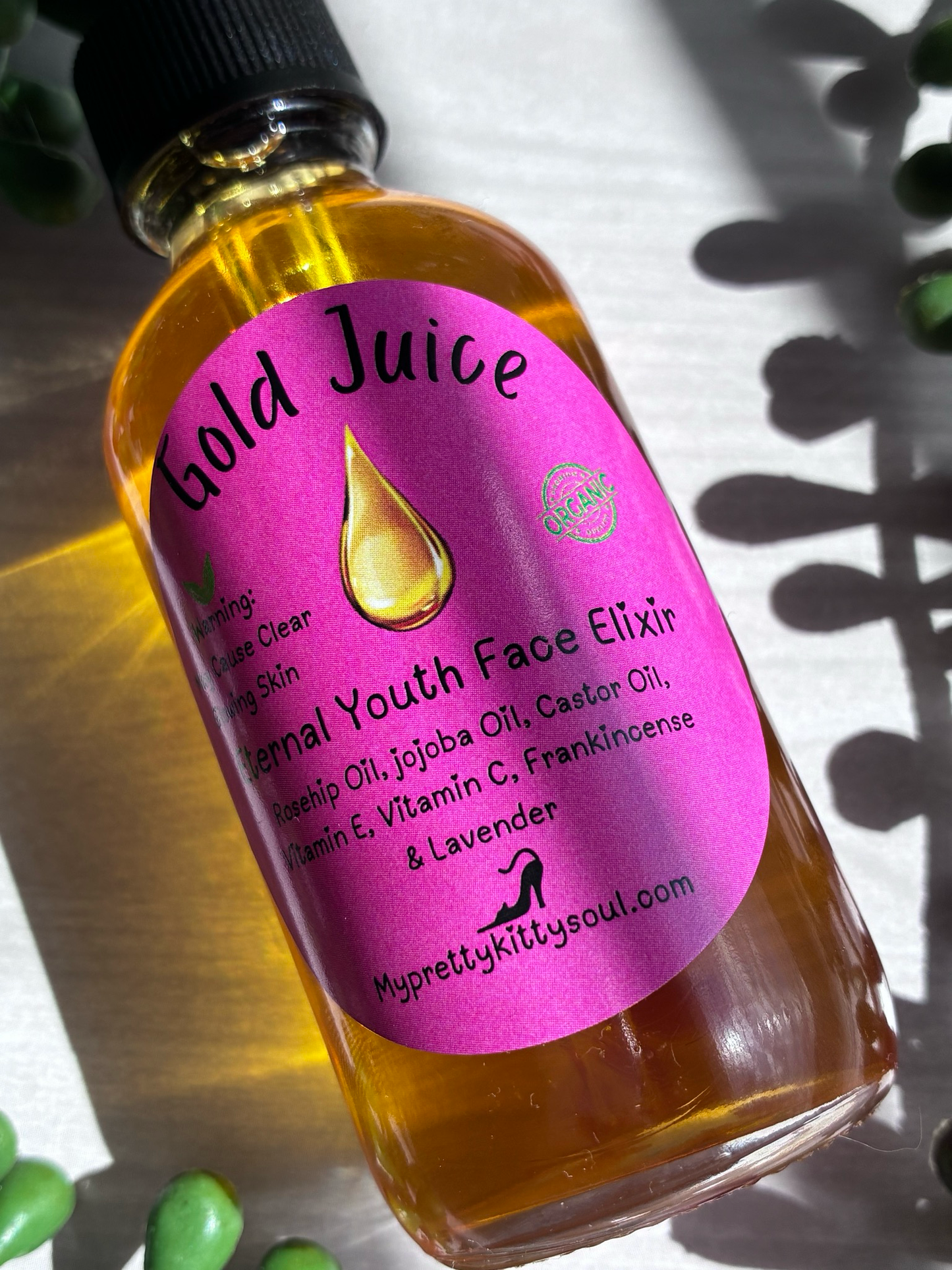 Crystal Face Mask & Gold Juice Face Serum Duo