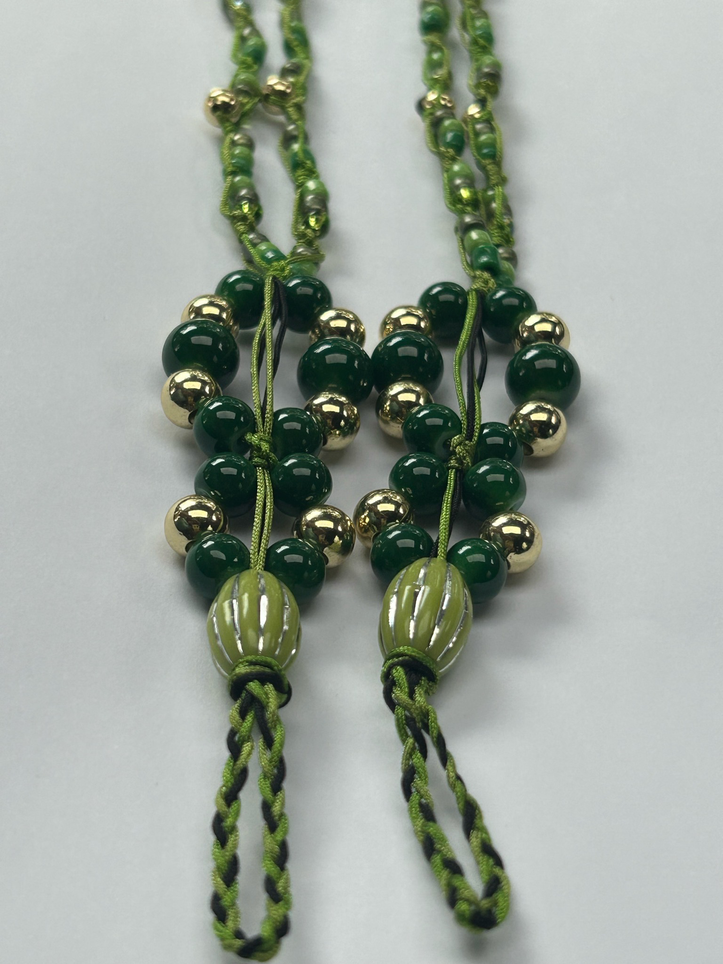 Green Goddess Barefoot Sandal Wrap