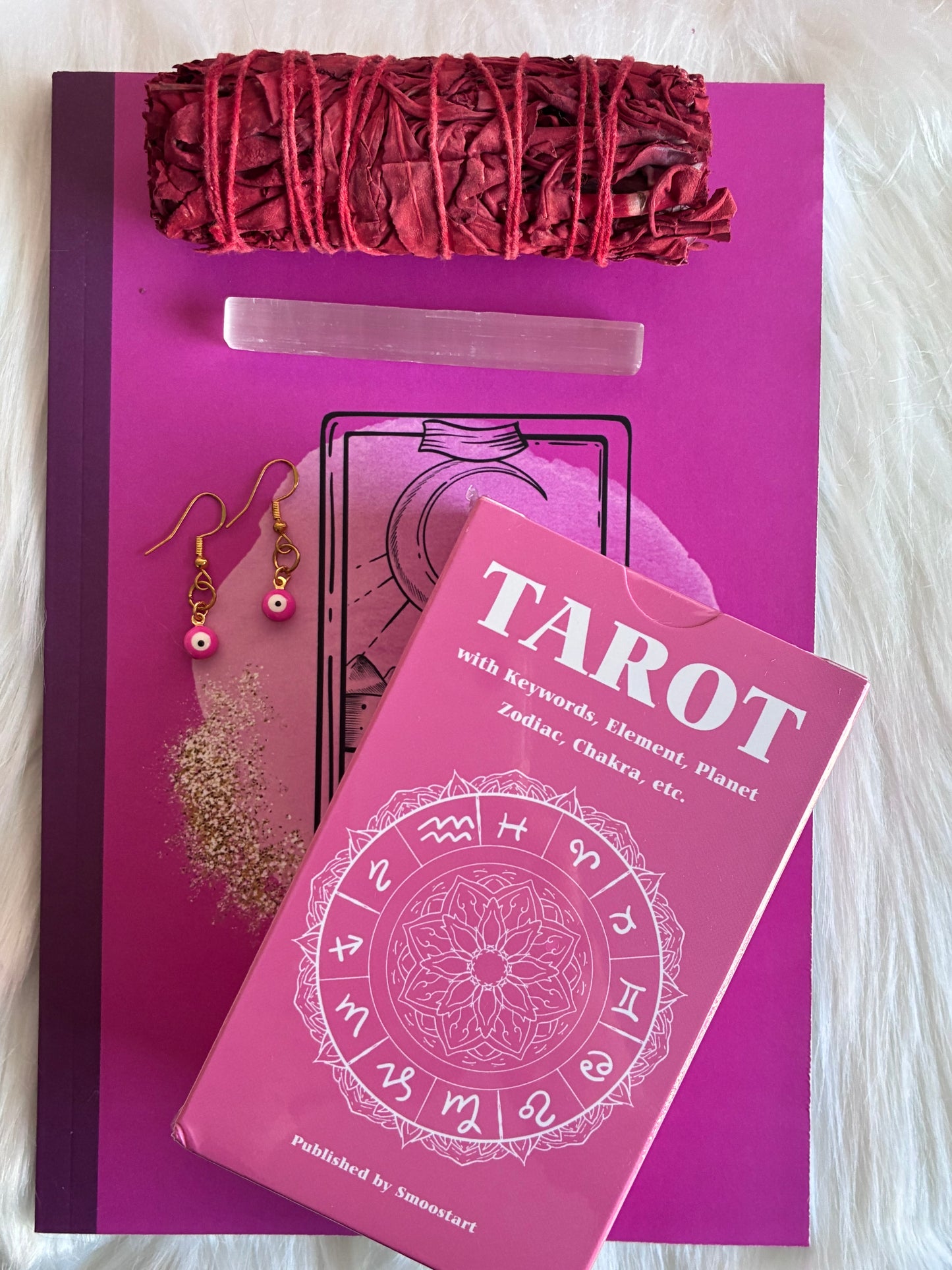 Dreamy Divination Box - Complete Pink Tarot & Spiritual Kit