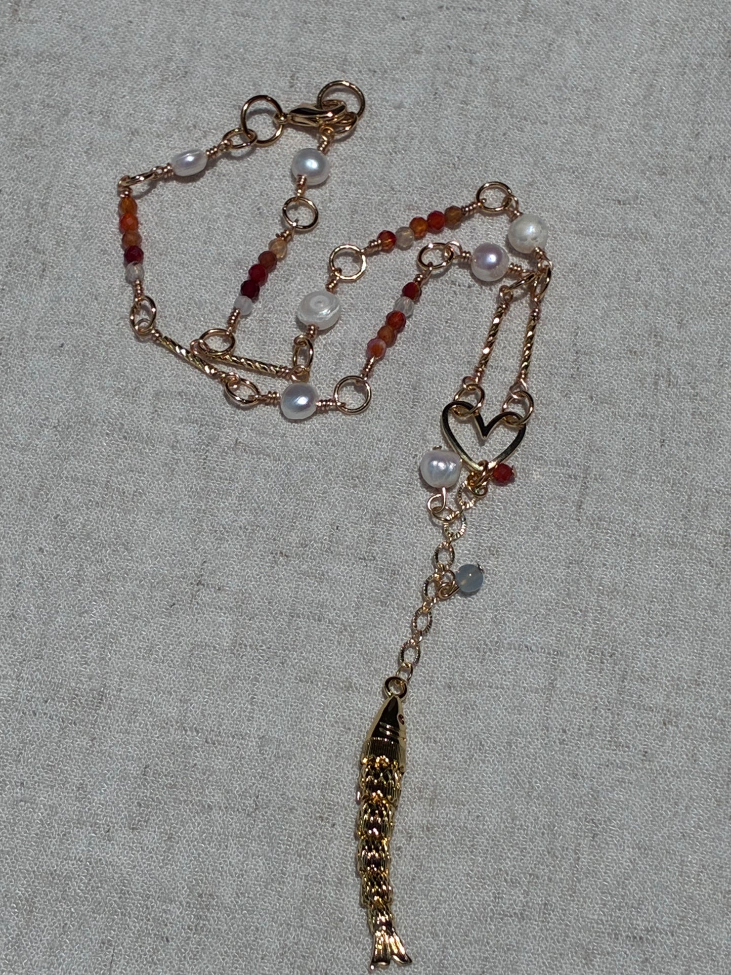 🌟 The Alchemical Mermaid Statement Necklace