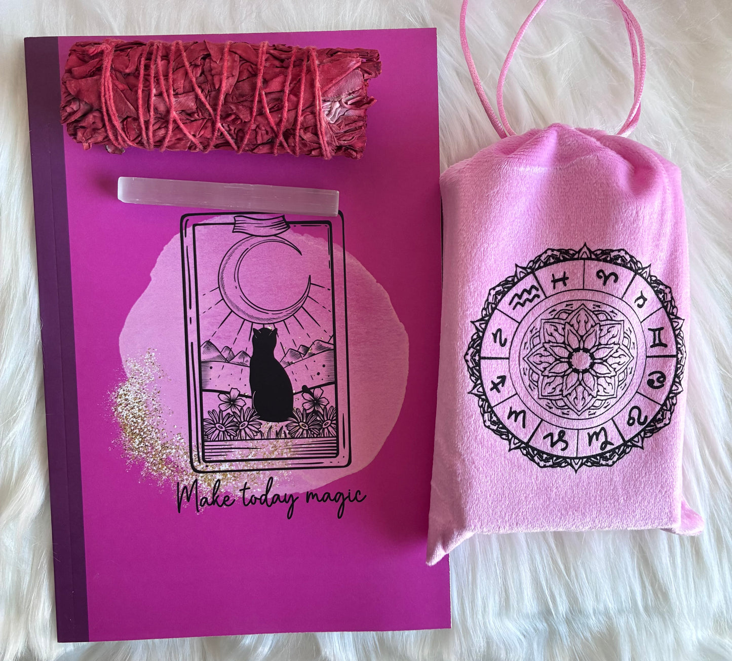 Dreamy Divination Box - Complete Pink Tarot & Spiritual Kit