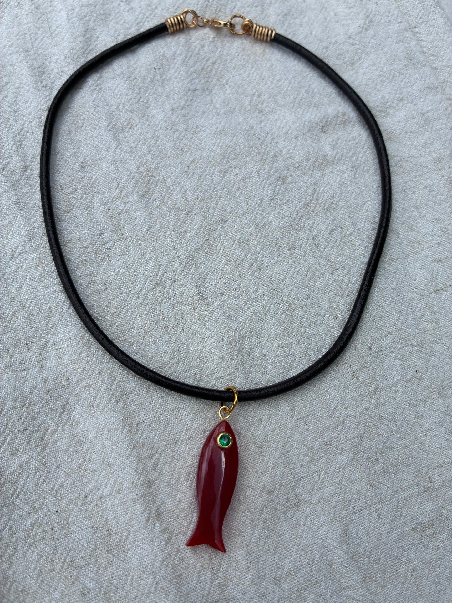 The Sacred Firefish Amulet Choker