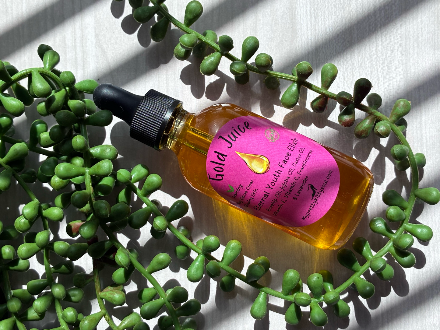 Crystal Face Mask & Gold Juice Face Serum Duo