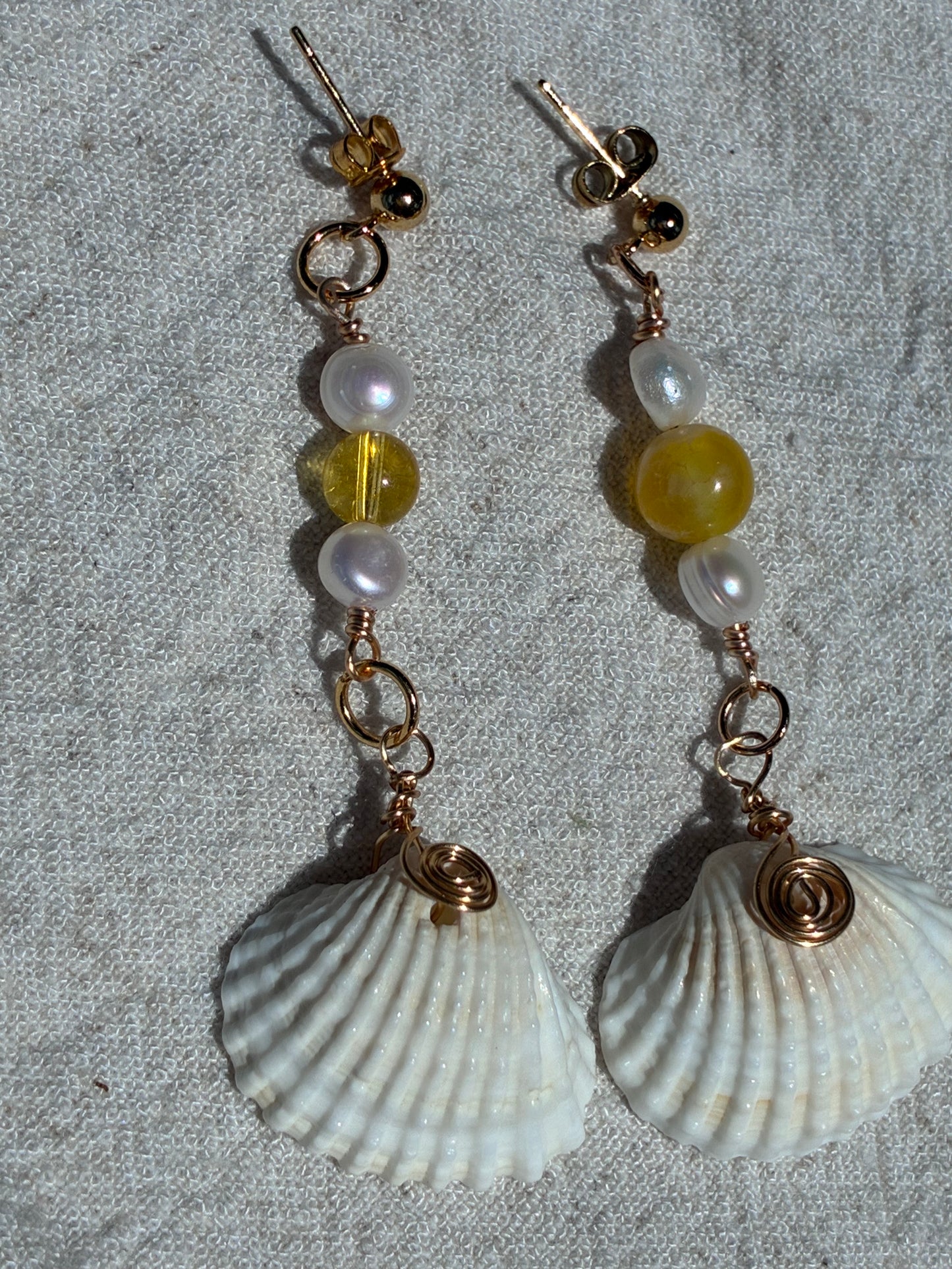 Sun-kissed Shore Dangles