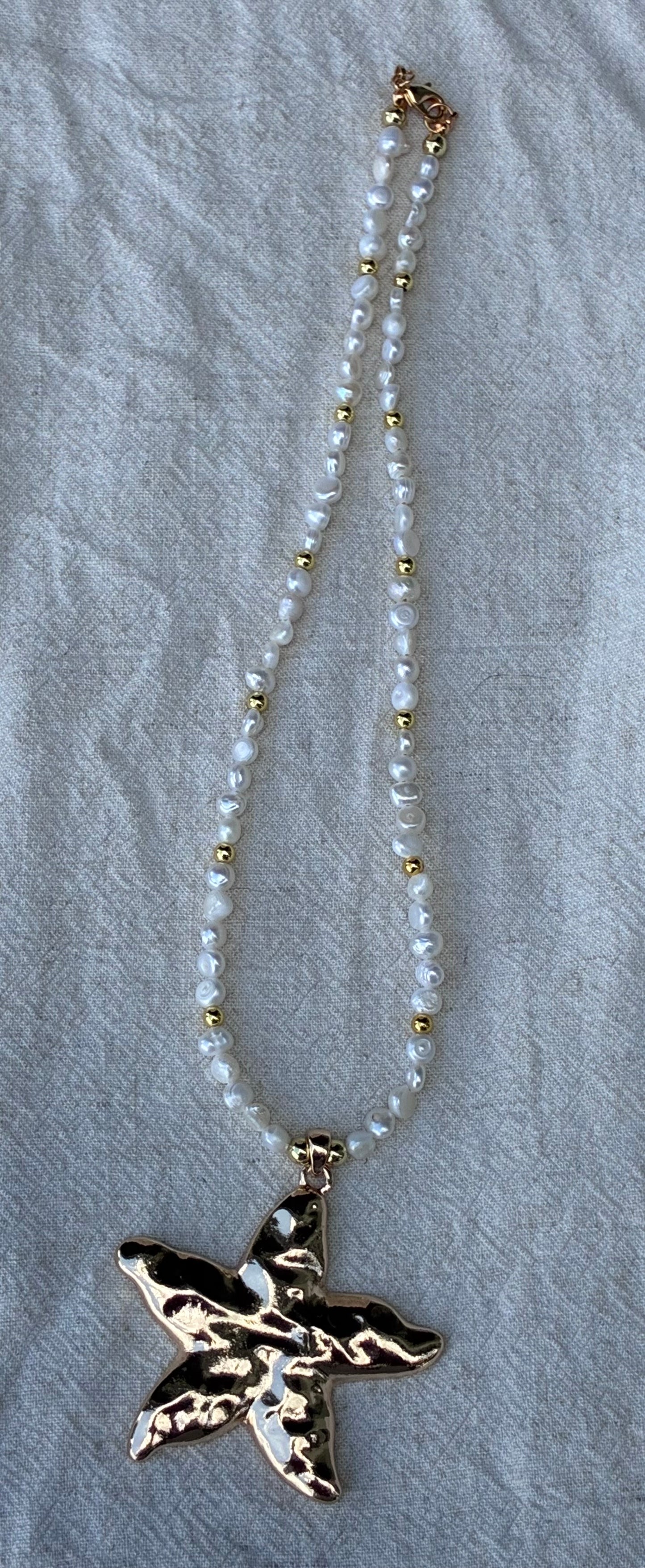 The Celestial Siren Starfish Necklace