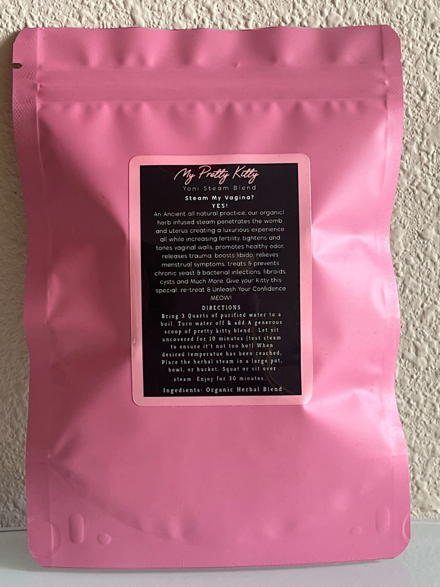 Yoni Glow Up Herbal Pouch