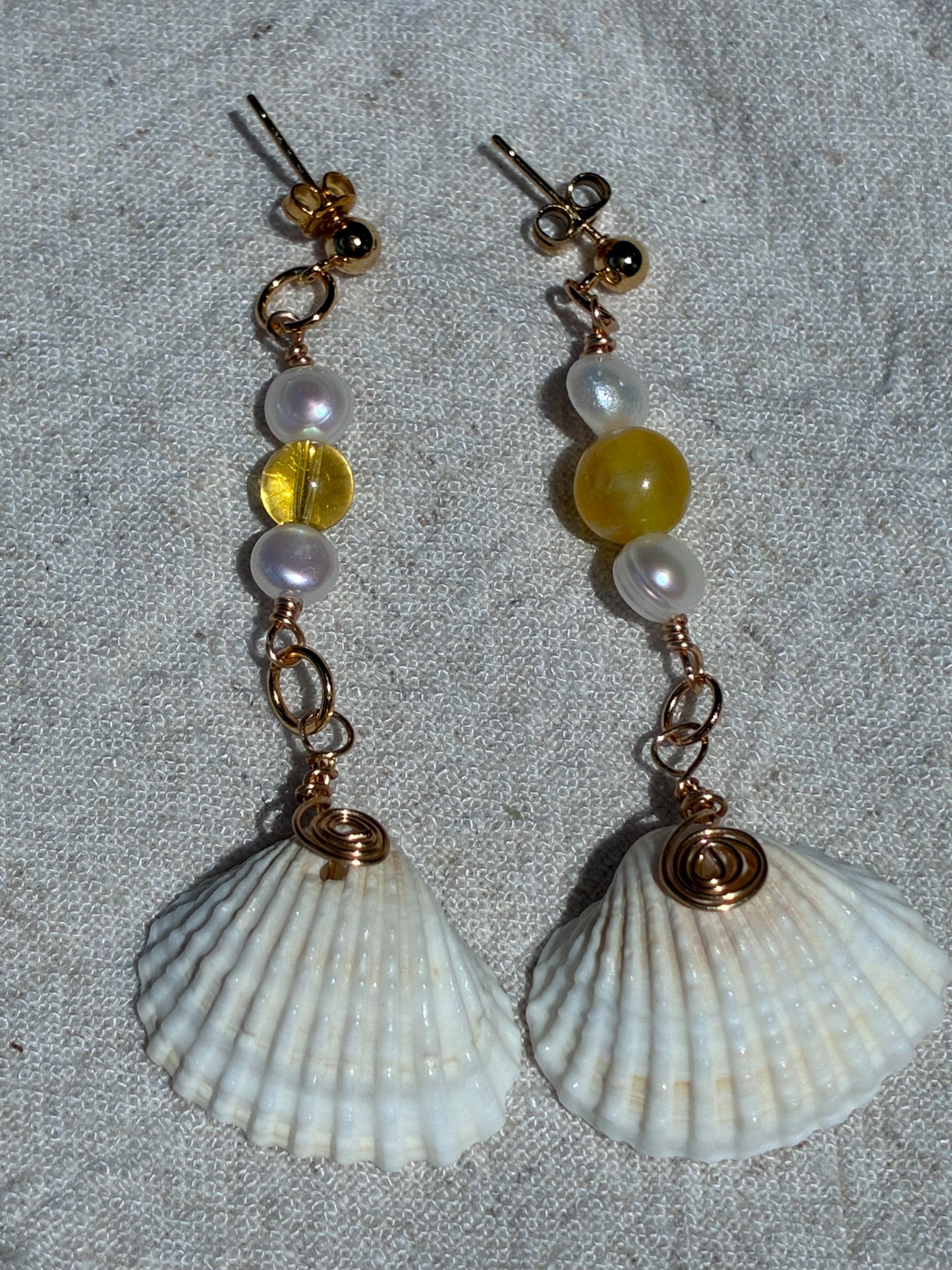 Sun-kissed Shore Dangles