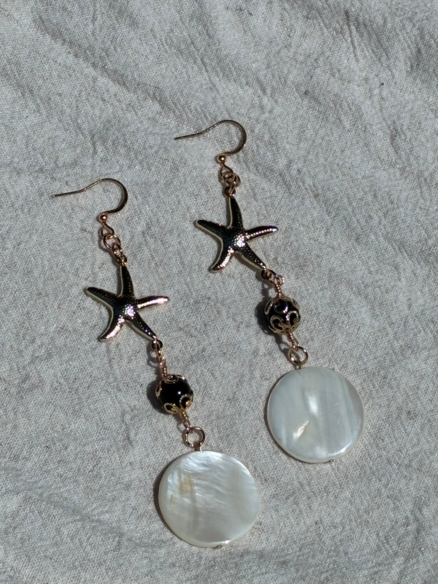 Midnight Mermaid Starfish Dangle