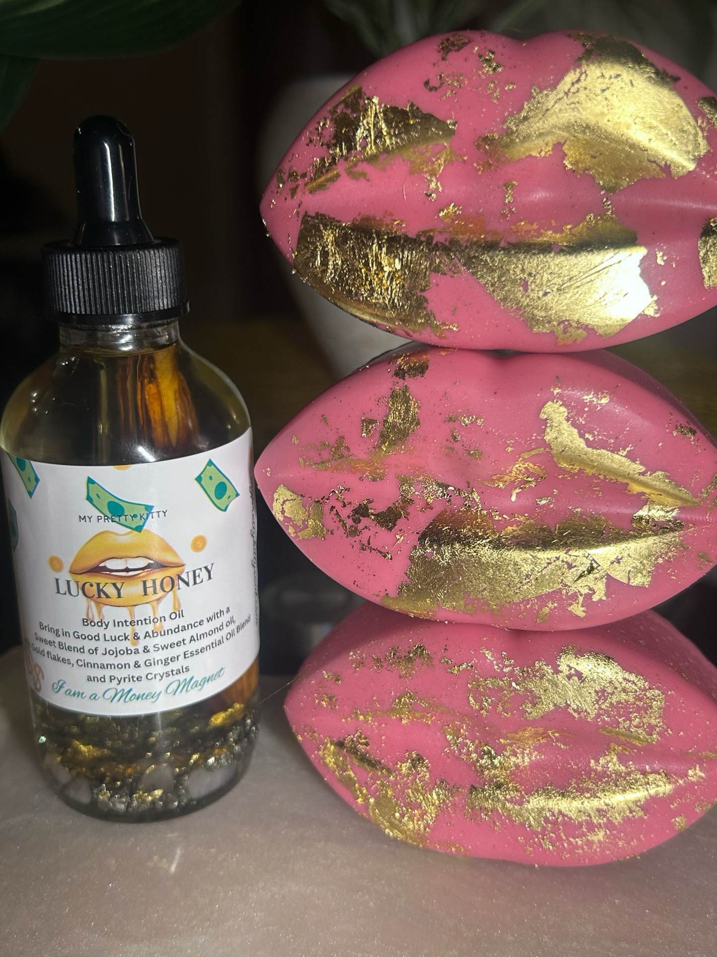 Lucky Honey 24k Gold Body Intention Oil