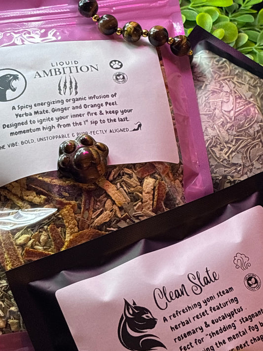 Pouncing Panther Bundle + Pink Yoni Throne