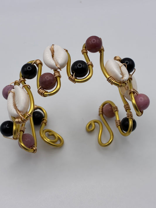 Purr-fect Protection Gold Cuff