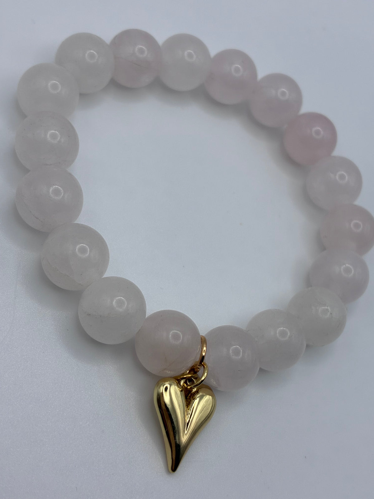 Rose Quartz Sweetheart Soul-Stone Bracelet