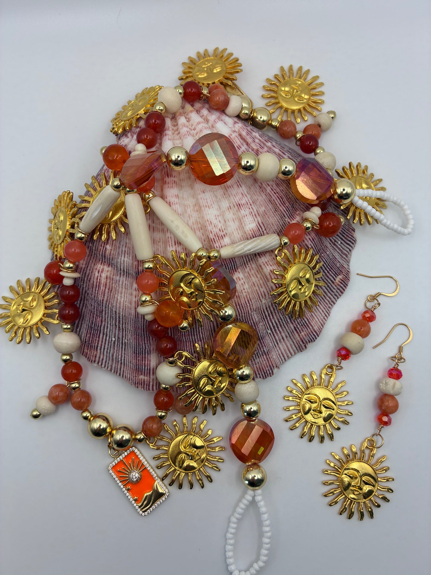 The Golden Hour Goddess Stretch Grounding Sandals