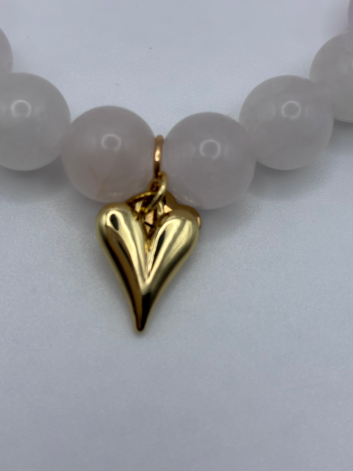 Rose Quartz Sweetheart Soul-Stone Bracelet