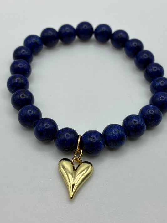 Lapiz Lazuli Sweetheart Soul Bracelet