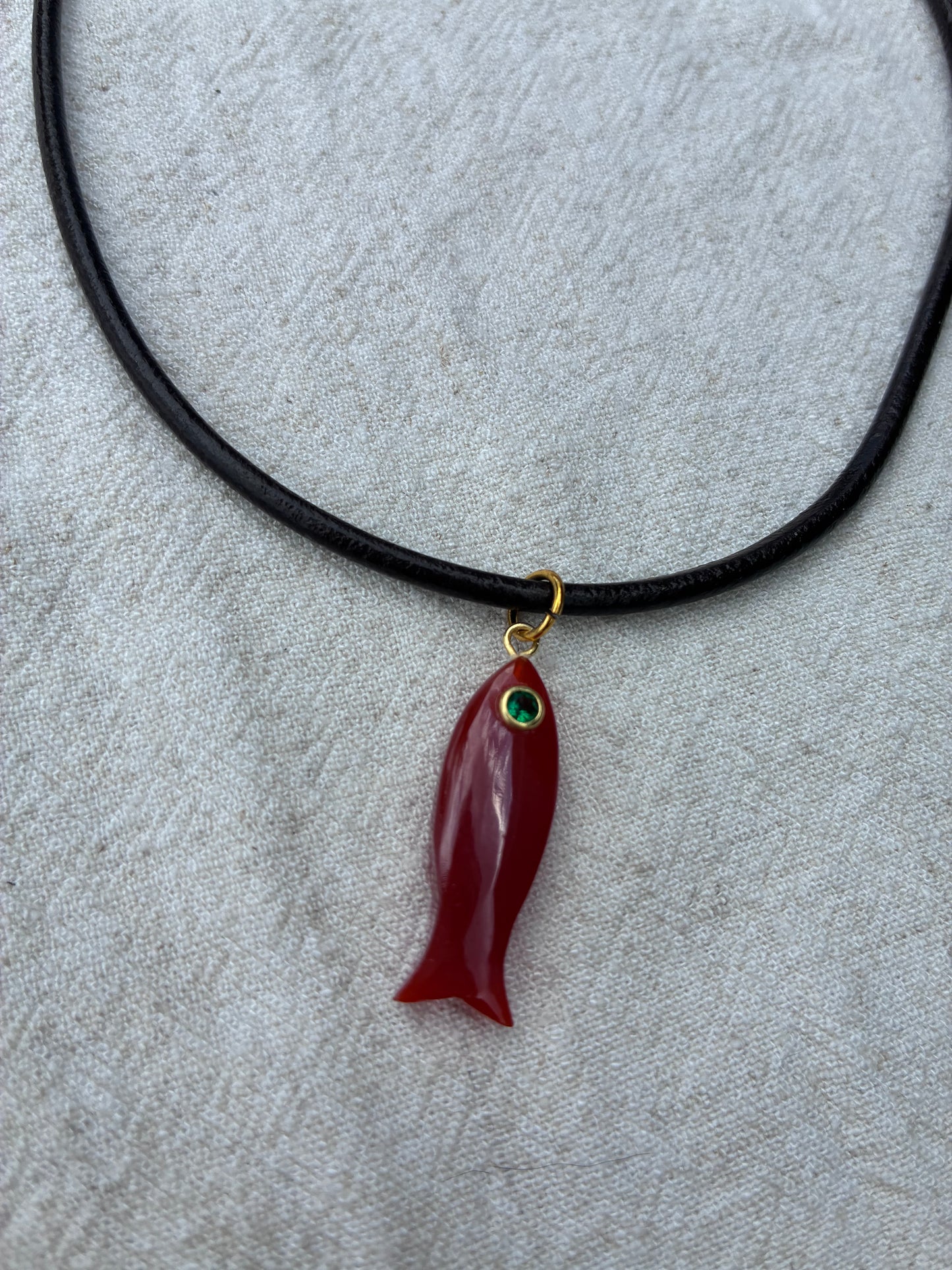 The Sacred Firefish Amulet Choker
