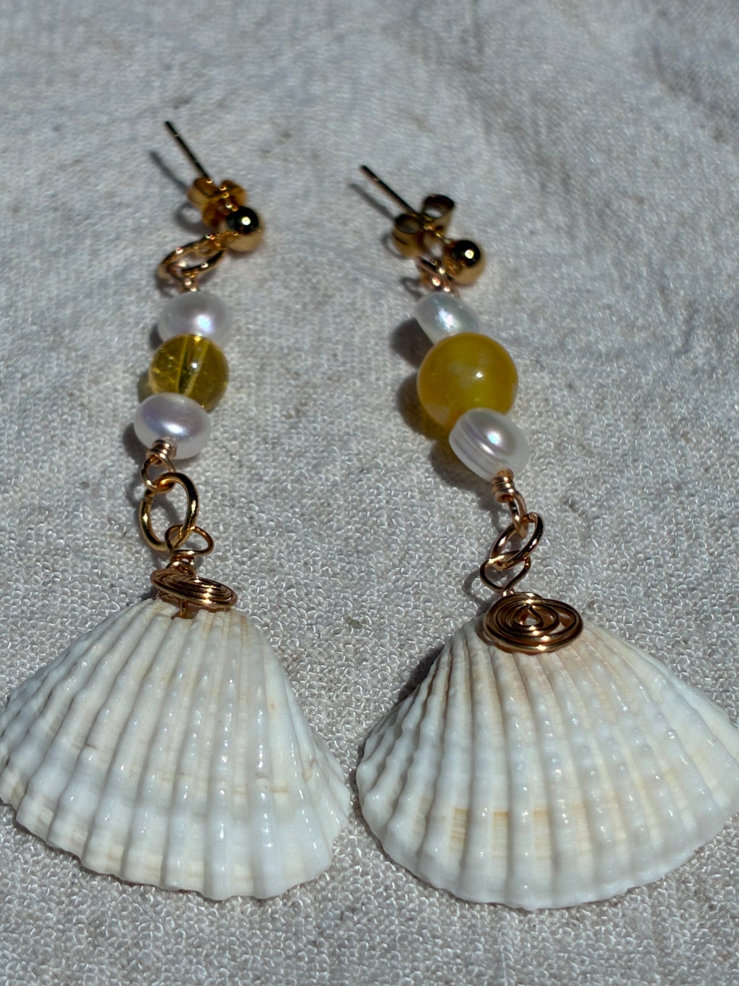 Sun-kissed Shore Dangles