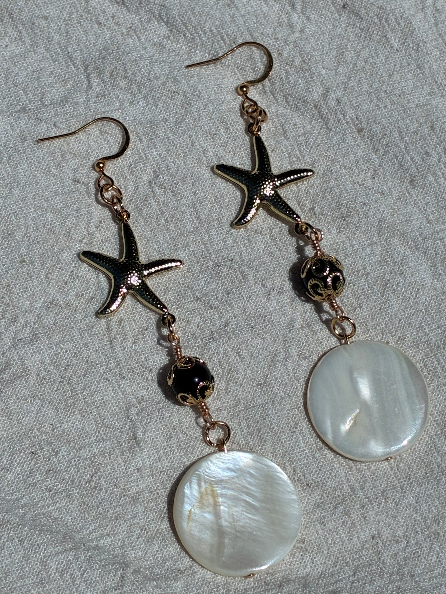 Midnight Mermaid Starfish Dangle